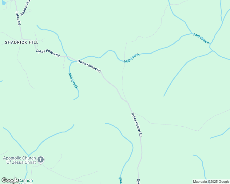 map of restaurants, bars, coffee shops, grocery stores, and more near 1605 Dykes Hollow Road in Tracy City