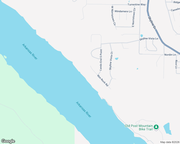 map of restaurants, bars, coffee shops, grocery stores, and more near 6 Rim Rock Road in Russellville