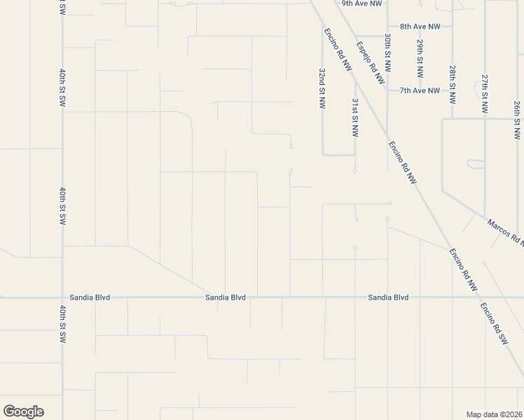 map of restaurants, bars, coffee shops, grocery stores, and more near 34th Street Northwest in Rio Rancho