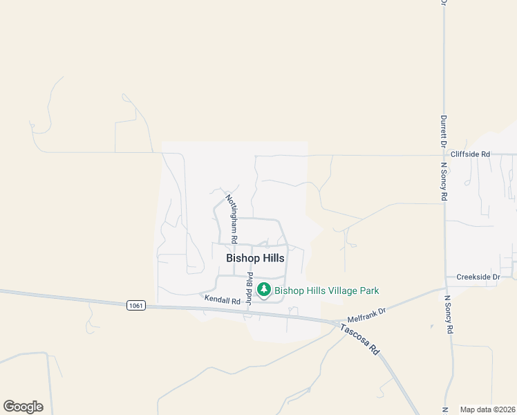 map of restaurants, bars, coffee shops, grocery stores, and more near 14 Cambridge Road in Amarillo