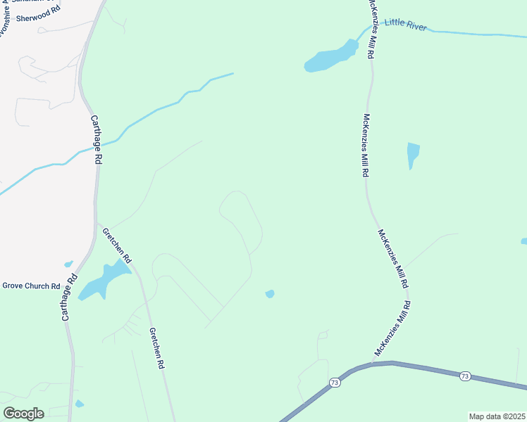 map of restaurants, bars, coffee shops, grocery stores, and more near 3109 Platinum Circle in Moore County