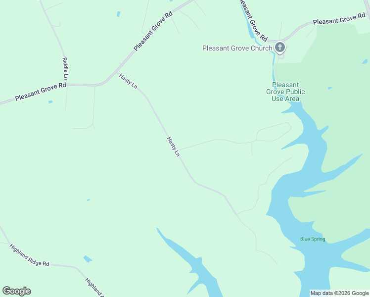 map of restaurants, bars, coffee shops, grocery stores, and more near 939 Hasty Lane in Estill Springs