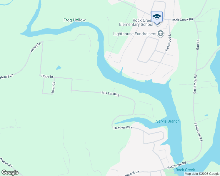 map of restaurants, bars, coffee shops, grocery stores, and more near 351 BJs Landing in Estill Springs
