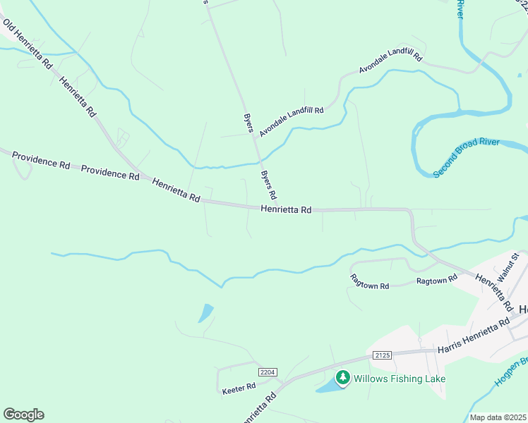 map of restaurants, bars, coffee shops, grocery stores, and more near 1244 Old Henrietta Road in Forest City