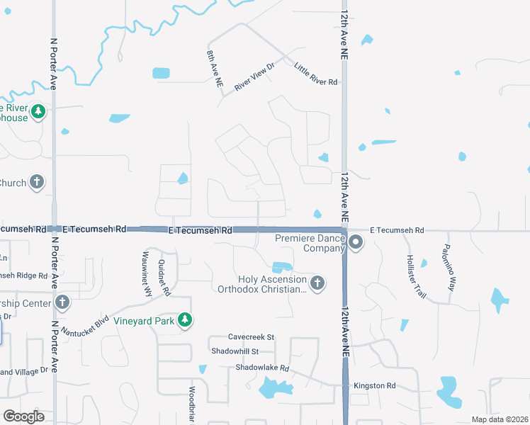 map of restaurants, bars, coffee shops, grocery stores, and more near 900 Carolyn Ridge Road in Norman