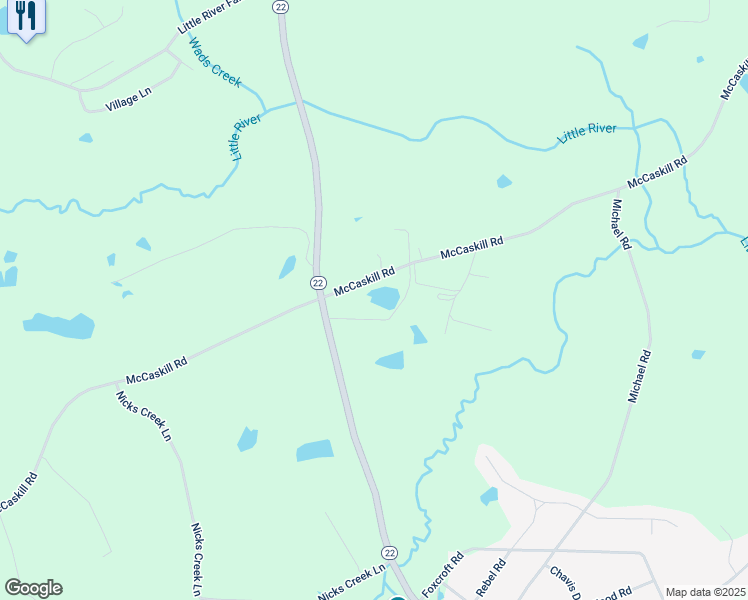 map of restaurants, bars, coffee shops, grocery stores, and more near 6795 Nc Highway in Carthage