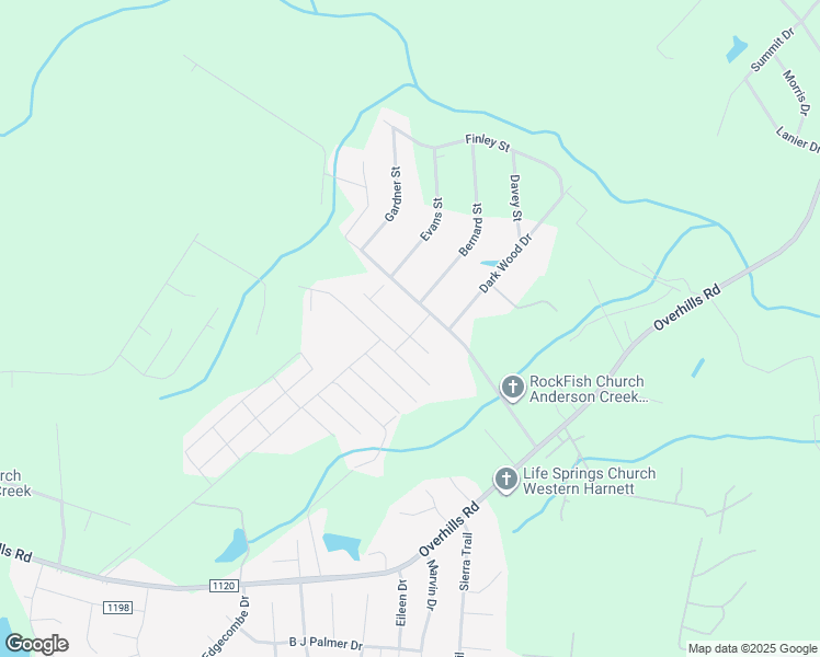 map of restaurants, bars, coffee shops, grocery stores, and more near 405 Archie Street in Spring Lake