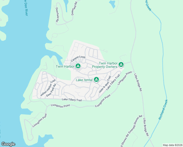 map of restaurants, bars, coffee shops, grocery stores, and more near 164 Holly Harbor Trail in Mount Gilead