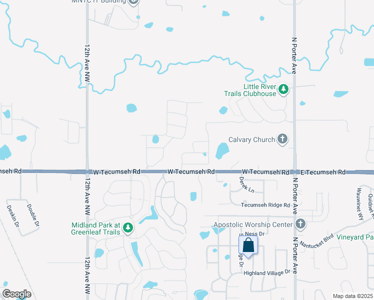 map of restaurants, bars, coffee shops, grocery stores, and more near 613 Vintage Drive in Norman