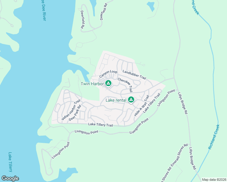 map of restaurants, bars, coffee shops, grocery stores, and more near 184 Holly Harbor Trail in Mount Gilead
