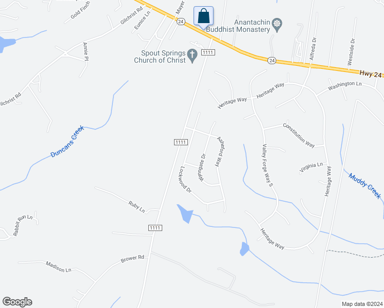 map of restaurants, bars, coffee shops, grocery stores, and more near 117 Lockwood Drive in Cameron