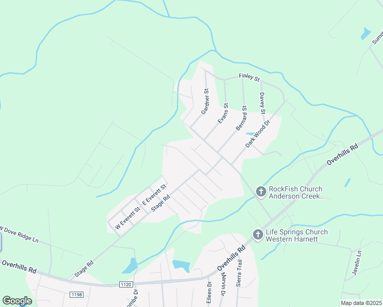map of restaurants, bars, coffee shops, grocery stores, and more near 113 North Brenda Street in Spring Lake