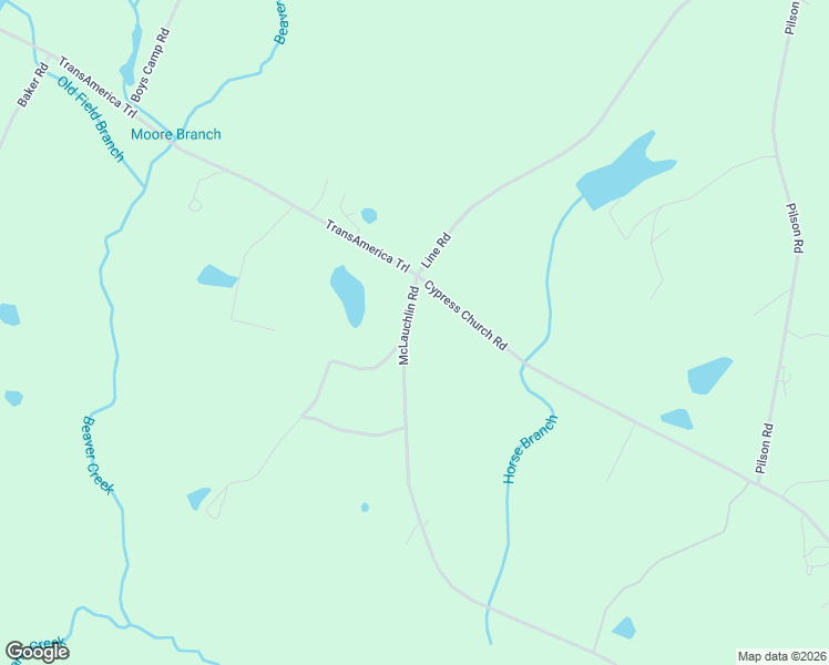 map of restaurants, bars, coffee shops, grocery stores, and more near 147 McLauchlin Road in Cameron