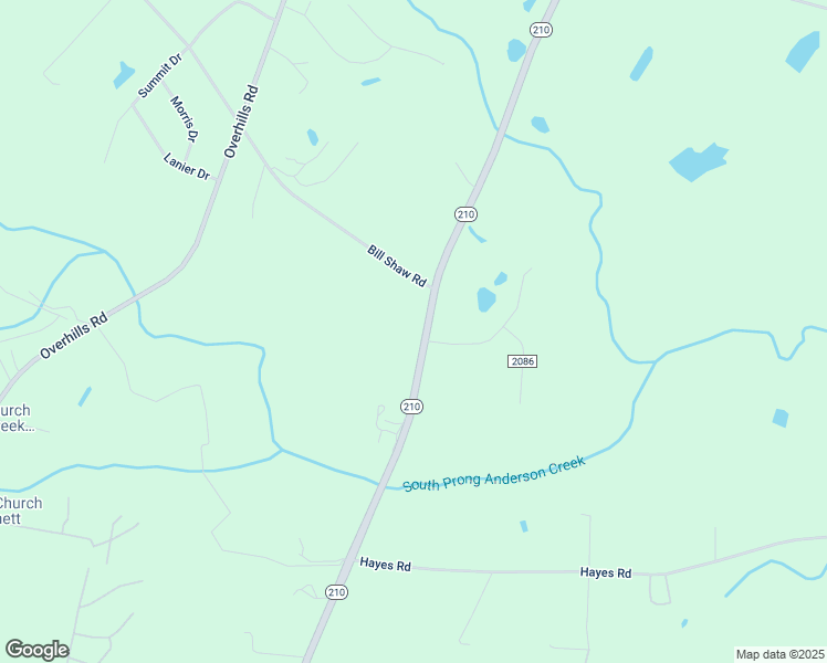 map of restaurants, bars, coffee shops, grocery stores, and more near 11240 North Carolina 210 in Spring Lake