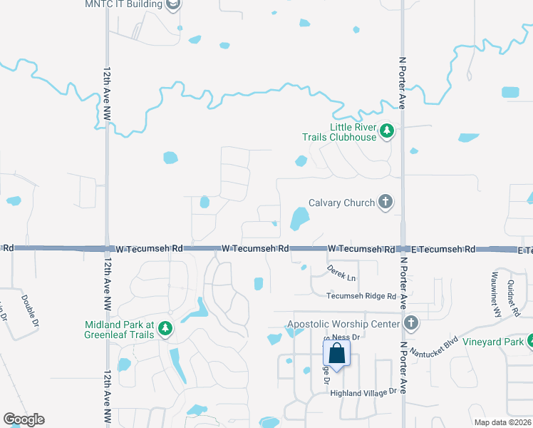 map of restaurants, bars, coffee shops, grocery stores, and more near 509 Vintage Drive in Norman