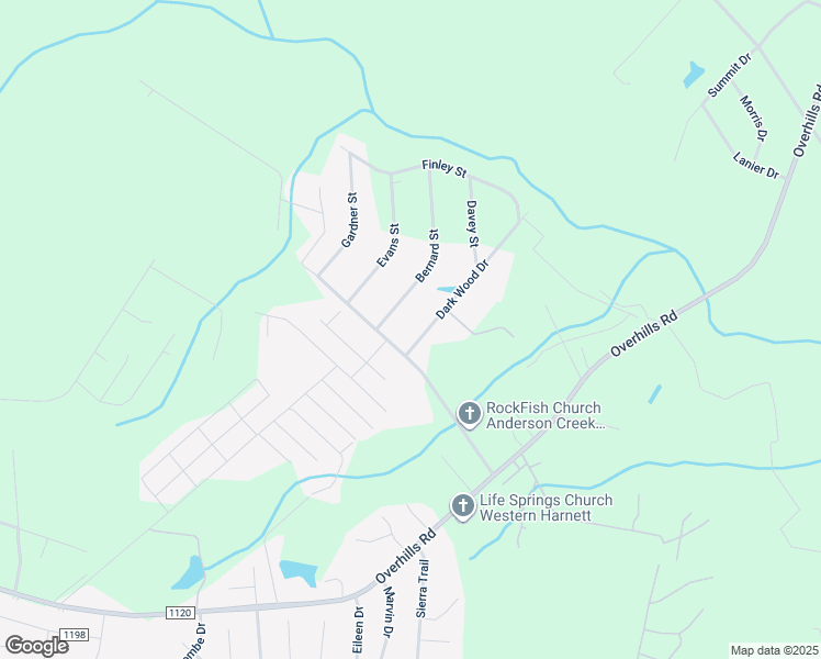map of restaurants, bars, coffee shops, grocery stores, and more near 53 Dark Wood Drive in Spring Lake