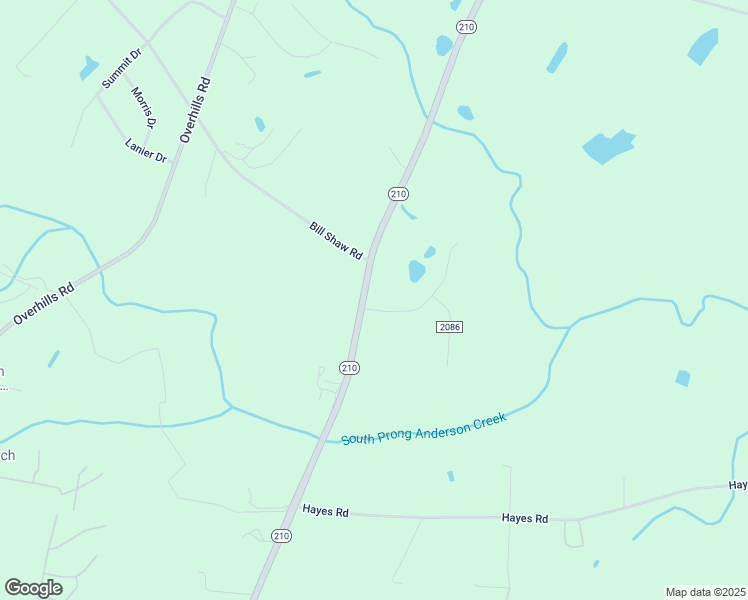 map of restaurants, bars, coffee shops, grocery stores, and more near 11240 North Carolina 210 in Spring Lake