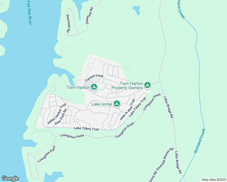 map of restaurants, bars, coffee shops, grocery stores, and more near 102 Pembrooke Trail in Mount Gilead