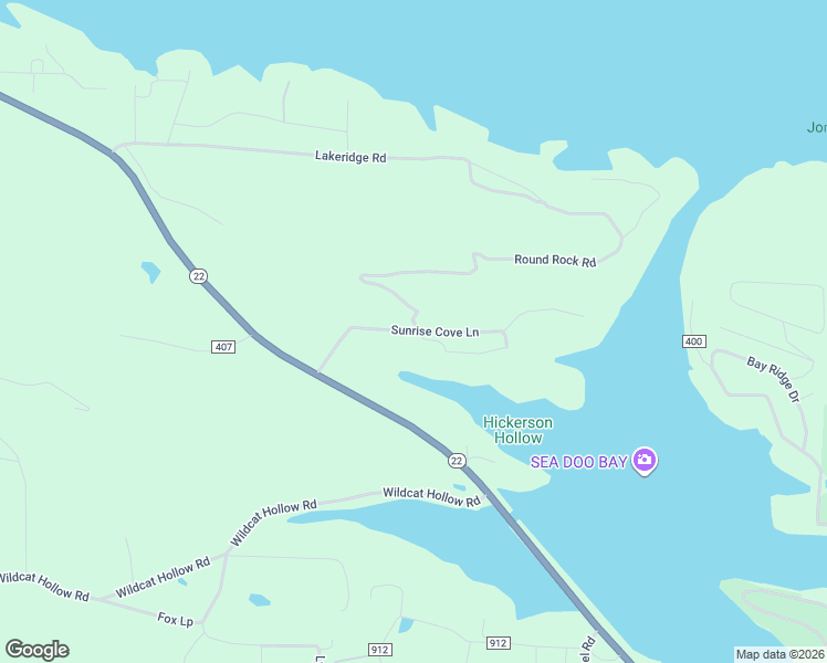 map of restaurants, bars, coffee shops, grocery stores, and more near 10707 Sunrise Cove Lane in Dardanelle