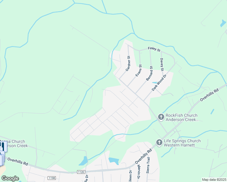 map of restaurants, bars, coffee shops, grocery stores, and more near 155 North Peggy Street in Spring Lake
