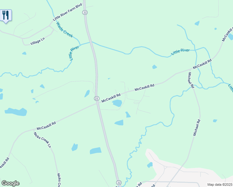 map of restaurants, bars, coffee shops, grocery stores, and more near 6795 Nc Highway in Carthage