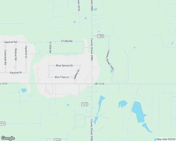 map of restaurants, bars, coffee shops, grocery stores, and more near 887 County Street 2980 in Blanchard