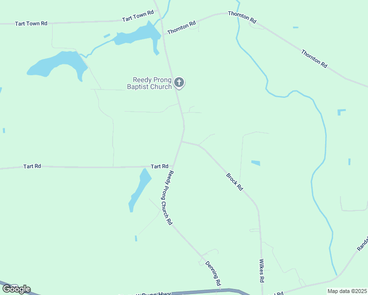 map of restaurants, bars, coffee shops, grocery stores, and more near 2 Brock Road in Newton Grove