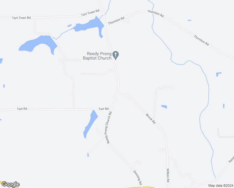 map of restaurants, bars, coffee shops, grocery stores, and more near 2 Brock Road in Newton Grove