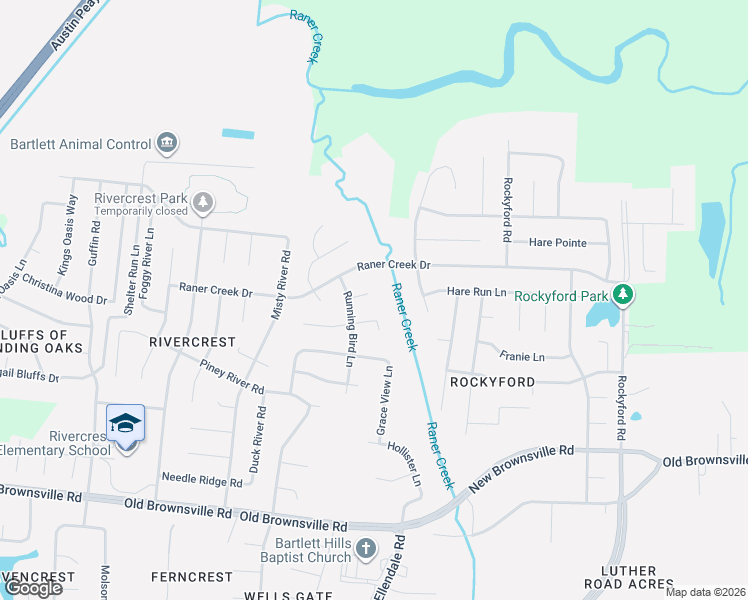 map of restaurants, bars, coffee shops, grocery stores, and more near 6570 Logwood Cove in Arlington