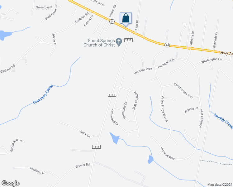 map of restaurants, bars, coffee shops, grocery stores, and more near 52 Lockwood Drive in Cameron