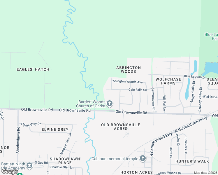 map of restaurants, bars, coffee shops, grocery stores, and more near 5100 Briarwind Street in Arlington