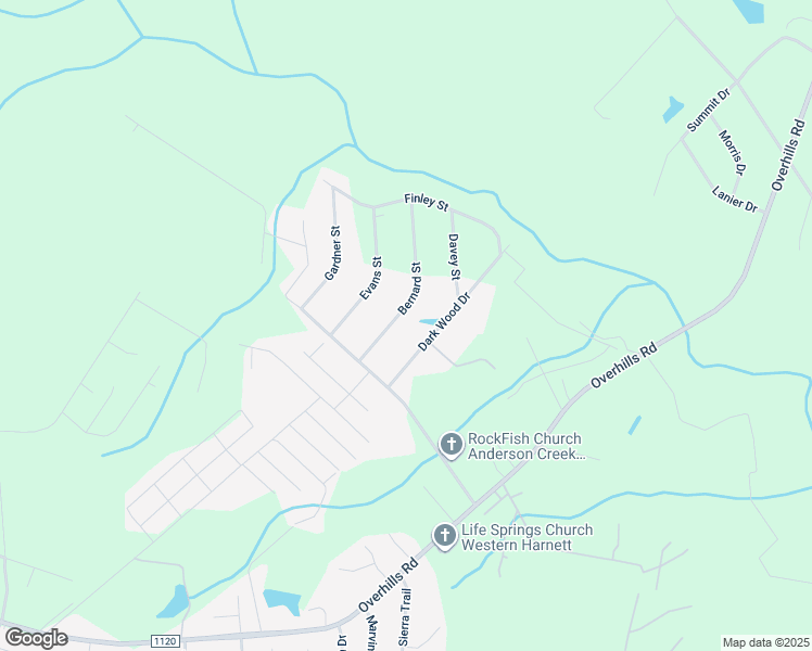 map of restaurants, bars, coffee shops, grocery stores, and more near 120 Bernard Street in Spring Lake