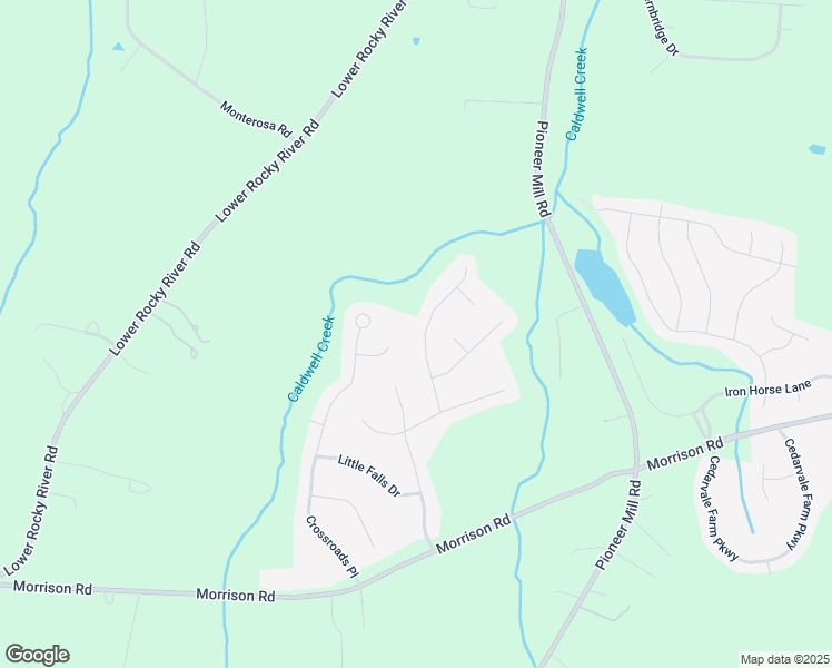 map of restaurants, bars, coffee shops, grocery stores, and more near 10940 Mccamie Hill Place in Concord