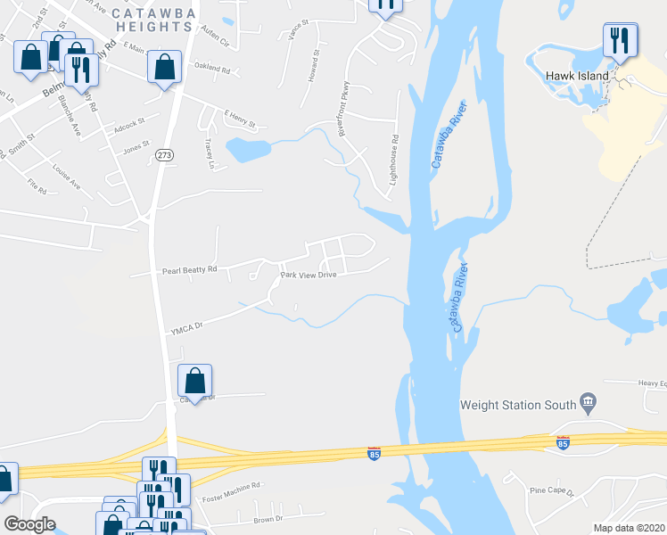map of restaurants, bars, coffee shops, grocery stores, and more near 108 Falling Ridge Lane in Belmont