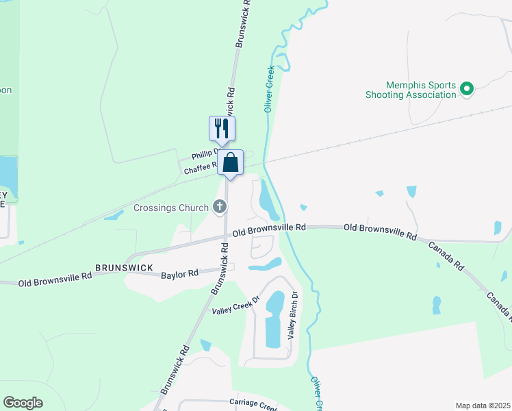 map of restaurants, bars, coffee shops, grocery stores, and more near 5093 Oliver Grove Lane in Arlington
