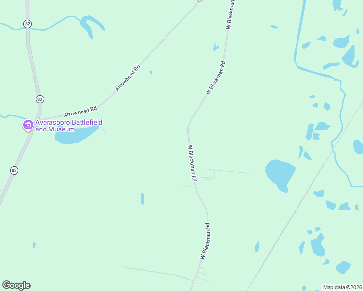 map of restaurants, bars, coffee shops, grocery stores, and more near 850 West Blackman Road in Dunn