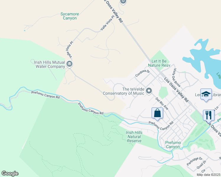 map of restaurants, bars, coffee shops, grocery stores, and more near 730 Via Laguna Vista in San Luis Obispo