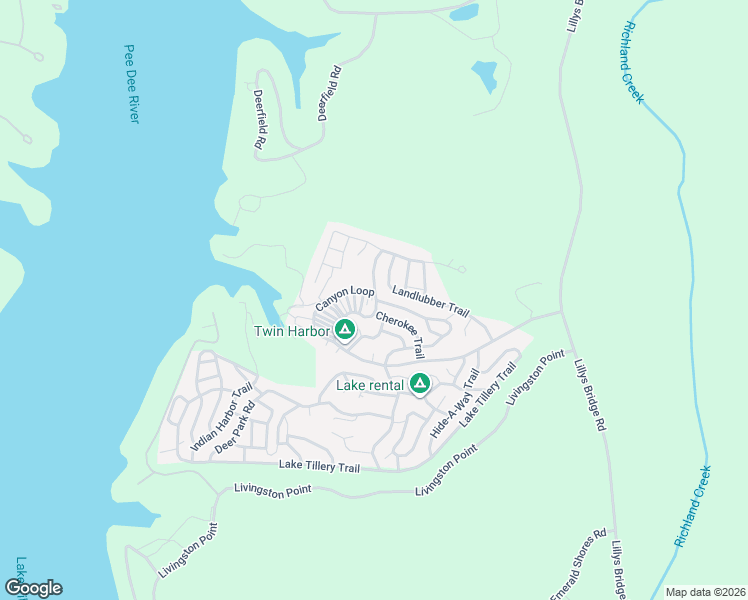 map of restaurants, bars, coffee shops, grocery stores, and more near 100 Cedar Street in Mount Gilead