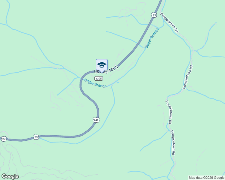 map of restaurants, bars, coffee shops, grocery stores, and more near 745 Perley Hyatt Road in Sylva