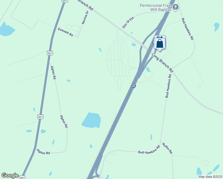 map of restaurants, bars, coffee shops, grocery stores, and more near in Dunn