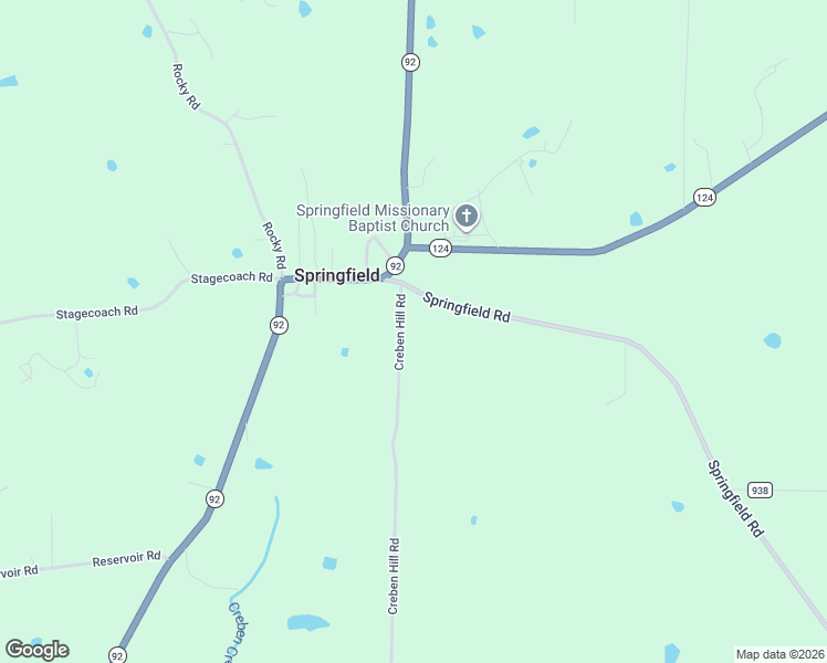 map of restaurants, bars, coffee shops, grocery stores, and more near 12 Springfield Road in Springfield