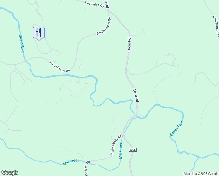 map of restaurants, bars, coffee shops, grocery stores, and more near 4395 Coxe Road in Columbus