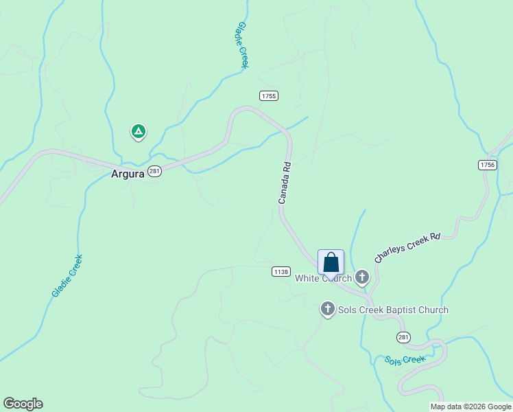 map of restaurants, bars, coffee shops, grocery stores, and more near 8389 Canada Road in Tuckasegee