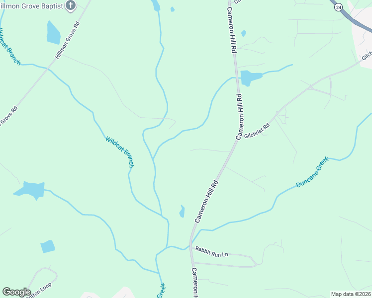 map of restaurants, bars, coffee shops, grocery stores, and more near 748 Lizard Lick Lane in Cameron