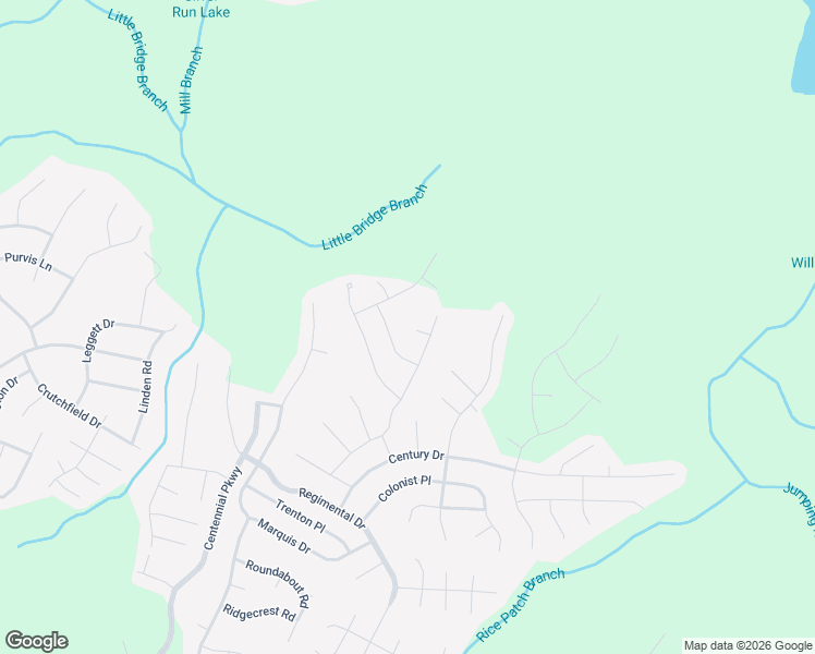 map of restaurants, bars, coffee shops, grocery stores, and more near 38 Kettering Court in Lillington