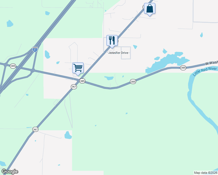 map of restaurants, bars, coffee shops, grocery stores, and more near 814 Hopkins Drive in Judsonia