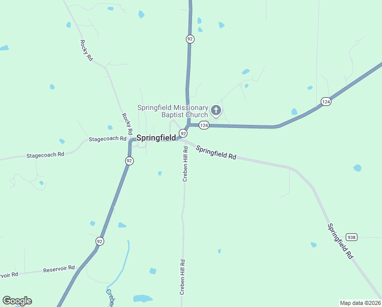 map of restaurants, bars, coffee shops, grocery stores, and more near 12 Springfield Road in Springfield
