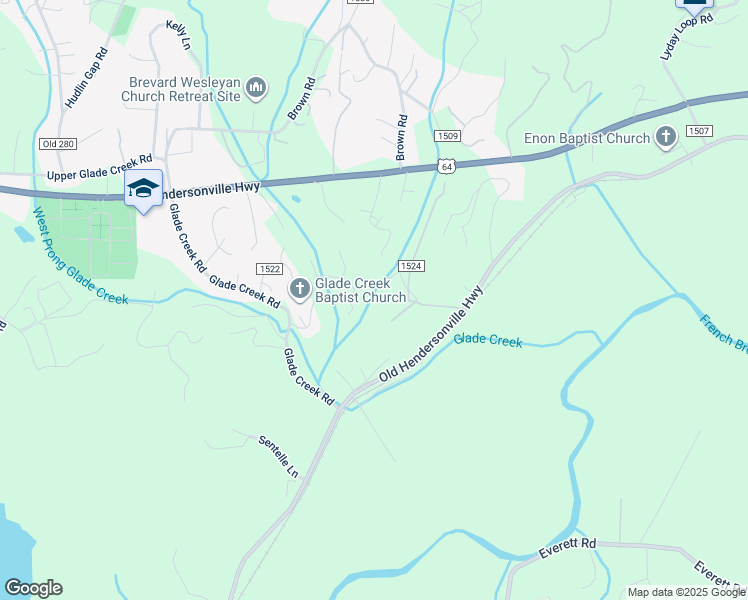 map of restaurants, bars, coffee shops, grocery stores, and more near 30 Joe Rd in Pisgah Forest