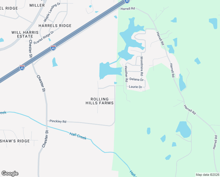 map of restaurants, bars, coffee shops, grocery stores, and more near 12697 Rolling Lake Drive in Arlington