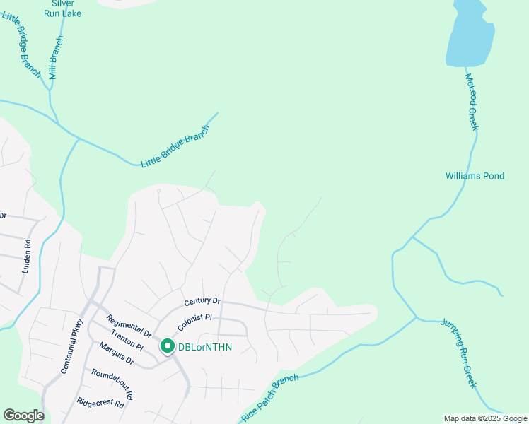 map of restaurants, bars, coffee shops, grocery stores, and more near 342 Bandana Way in Cameron